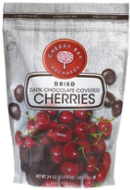 Shoreline Fruit, LLC. Recalls Select Bulk and Retail Dark Chocolate Covered Cherry Products Due to Possible Undeclared Milk Allergen